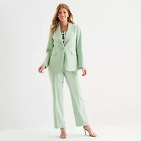 Black Label by Evan-Picone Womens Classic Fit Suit Jacket