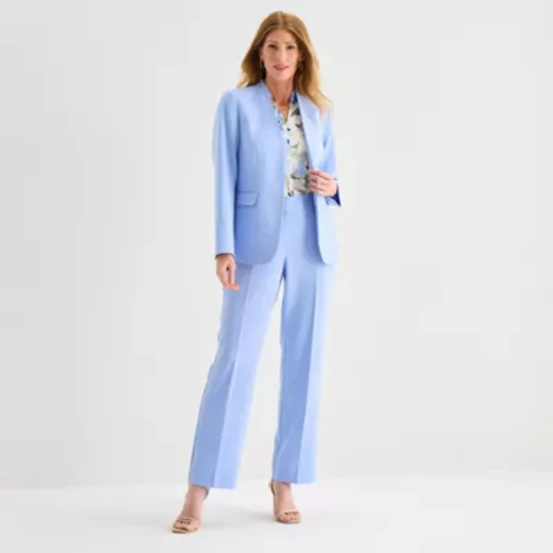 Black Label by Evan-Picone Womens Classic Fit Suit Jacket