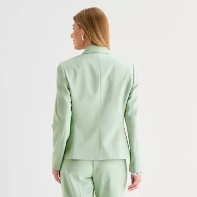 Black Label by Evan-Picone Womens Classic Fit Suit Jacket