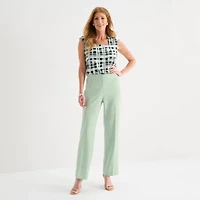 Black Label by Evan-Picone Womens Straight Trouser