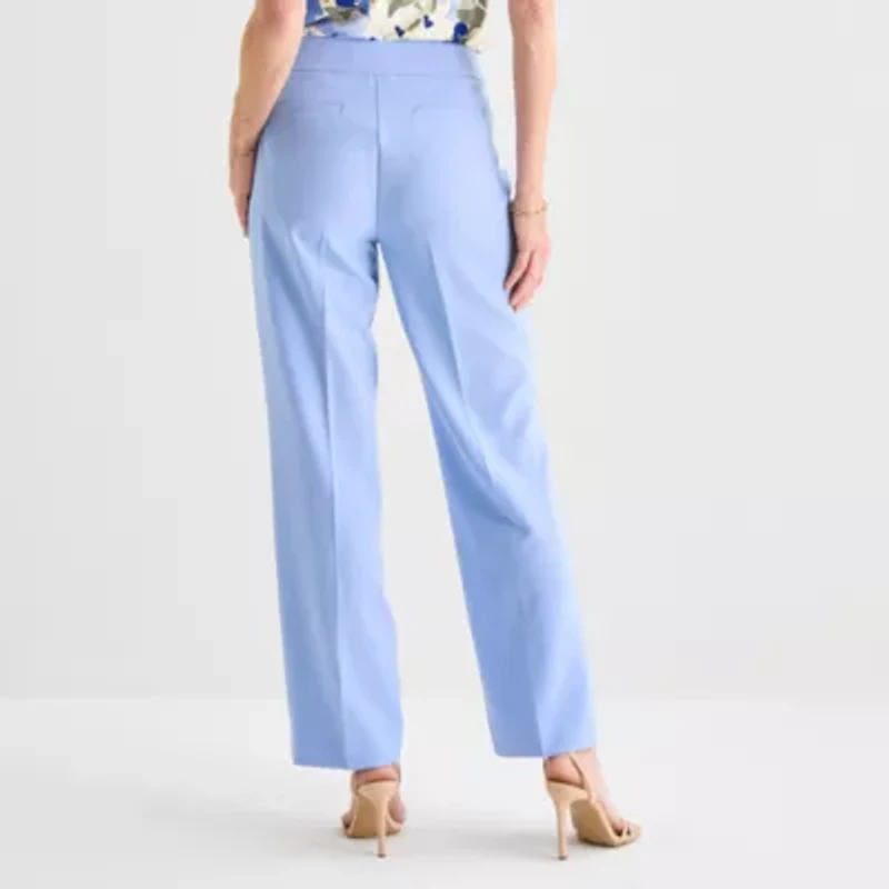 Black Label by Evan-Picone Womens Straight Trouser