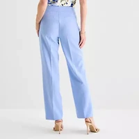 Black Label by Evan-Picone Womens Straight Trouser