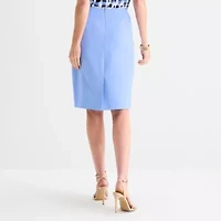 Black Label by Evan-Picone Womens Suit Skirt