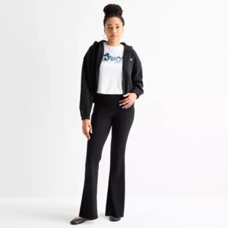 Juicy By Couture Womens Long Sleeve Fleece Zipper Hoodie