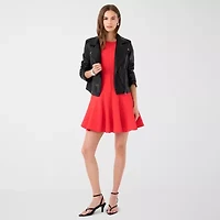 RM Rebecca Minkoff Womens Sleeveless Fit + Flare Dress
