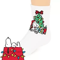 Unisex 1 Pair Toddler Peanuts Snoopy Crew Socks