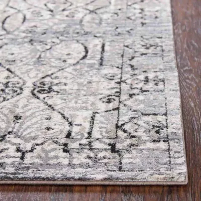 Rizzy Home Panache Collection Maggie Scroll Rectangular Rugs