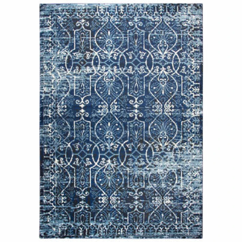 Rizzy Home Panache Collection Vivienne Scroll Rectangular Rugs