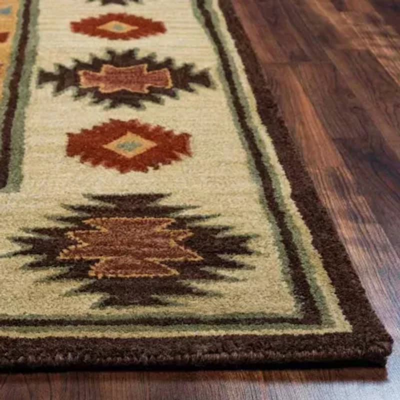 Rizzy Home Southwest Collection Adelynn Bordered Rugs