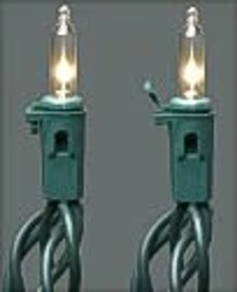 Vickerman 3 Foot Pre-Lit Flocked Christmas Tree