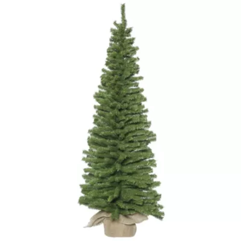 3' Mini Pine Artificial Christmas Tree with Burlap Base