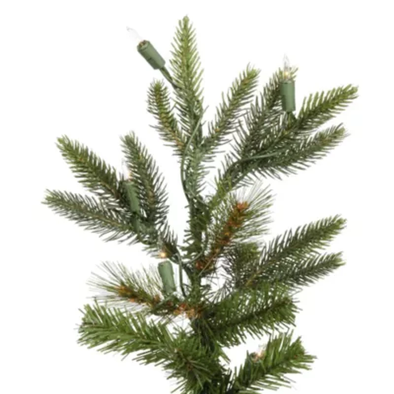 6' Prelit Shawnee Fir Alpine Artificial Christmas Tree