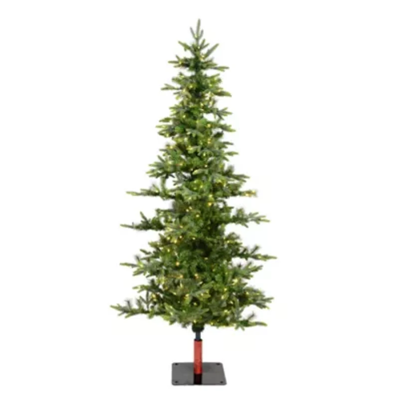 6' Prelit Shawnee Fir Alpine Artificial Christmas Tree