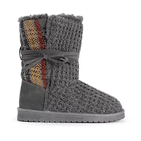 Muk Luks Womens Clementine Flat Heel Dress Boots