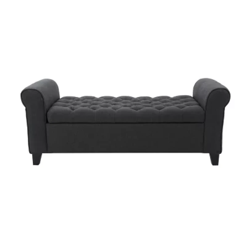 Keiko Upholstered Tufted Bench
