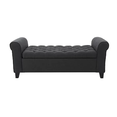 Keiko Upholstered Tufted Bench