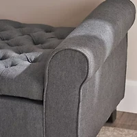 Keiko Upholstered Tufted Bench