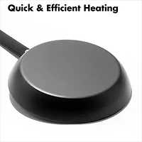 OXO Black Steel 12" Frying Pan with Silicone Sleeve