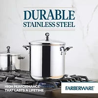 Farberware® Classic Series 11-qt. Stainless Steel Stock Pot with Lid