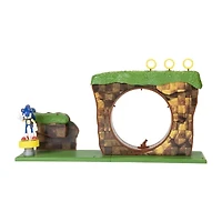 Sonic 2.5" Figure Diorama Set Toy Tool