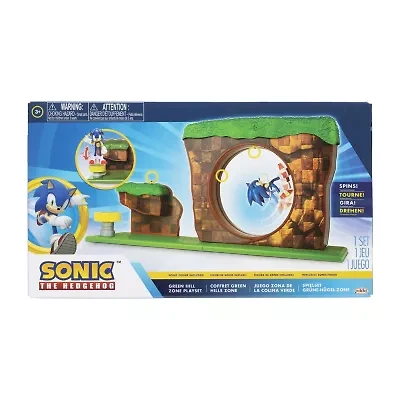 Sonic 2.5" Figure Diorama Set Toy Tool
