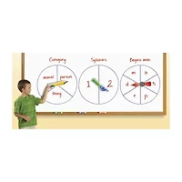 Educational Insights Spinzone® Magnetic Whiteboard Spinners (3 Units)