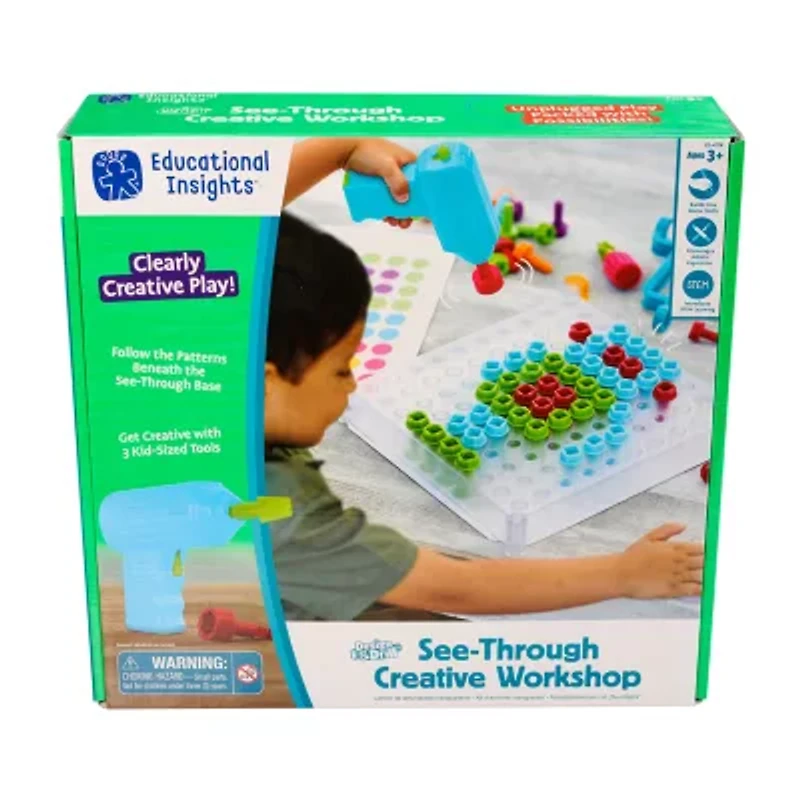 Educational Insights Design & Drill® See-Through Creative Workshop Discovery Toy