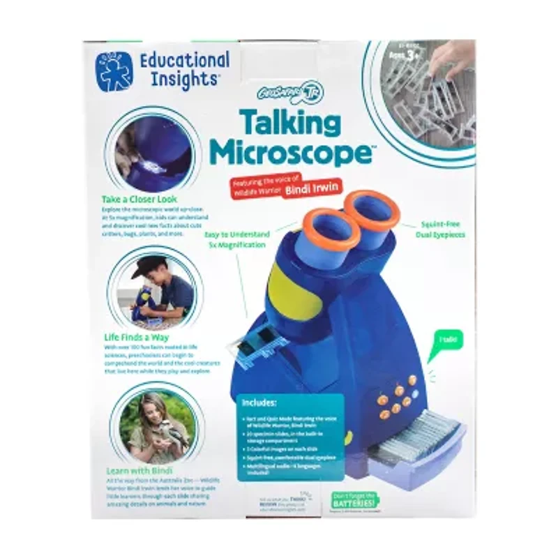 Educational Insights Geosafari® Jr. Talking Microscope™ Discovery Toy