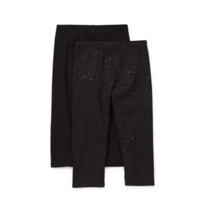 Thereabouts Little & Big Kid Girls Knit Capri Legging