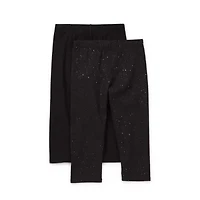 Thereabouts Little & Big Kid Girls Knit Capri Legging
