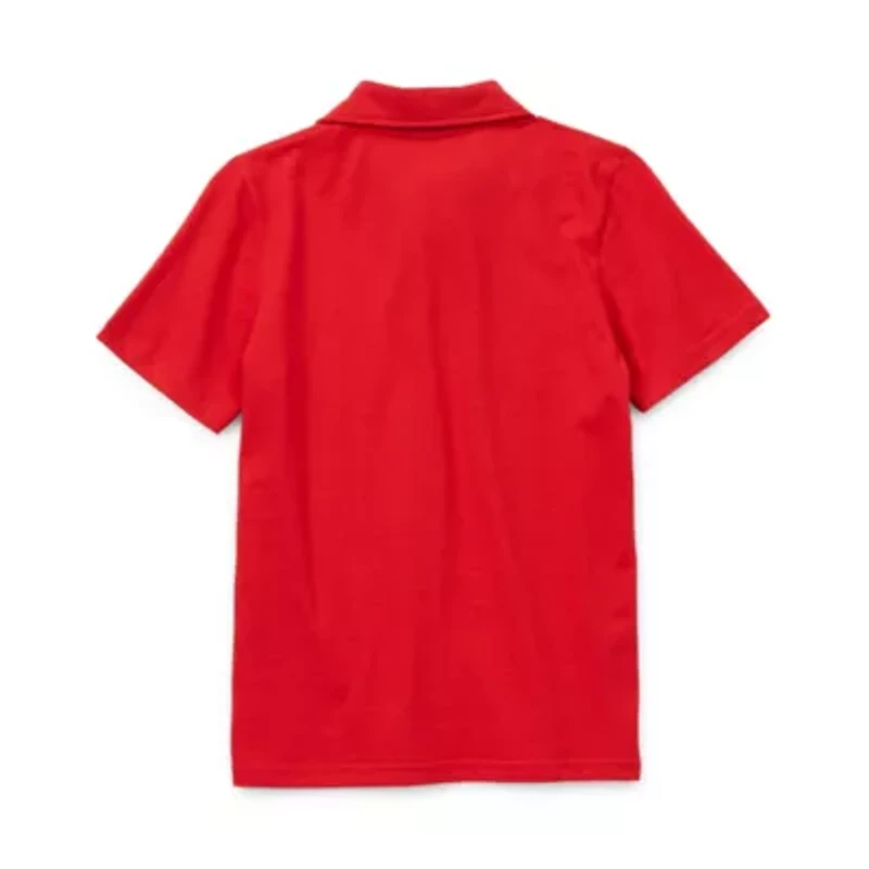 Thereabouts Little & Big Kid Boys Short Sleeve Regular Fit Polo Shirt