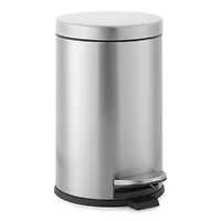 Home Expressions 1.2 Gallon Step Trash Can