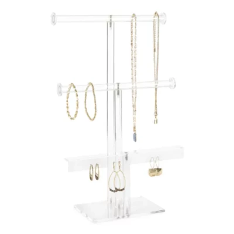 Home Expressions Acrylic 3 Tier Jewelry Stand