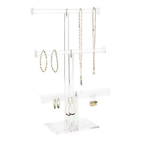 Home Expressions Acrylic 3 Tier Jewelry Stand