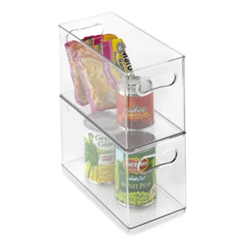 Home Expressions Narrow 2-pc. Stackable Storage Bin