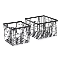 Home Expressions Medium Wire Storage Bin
