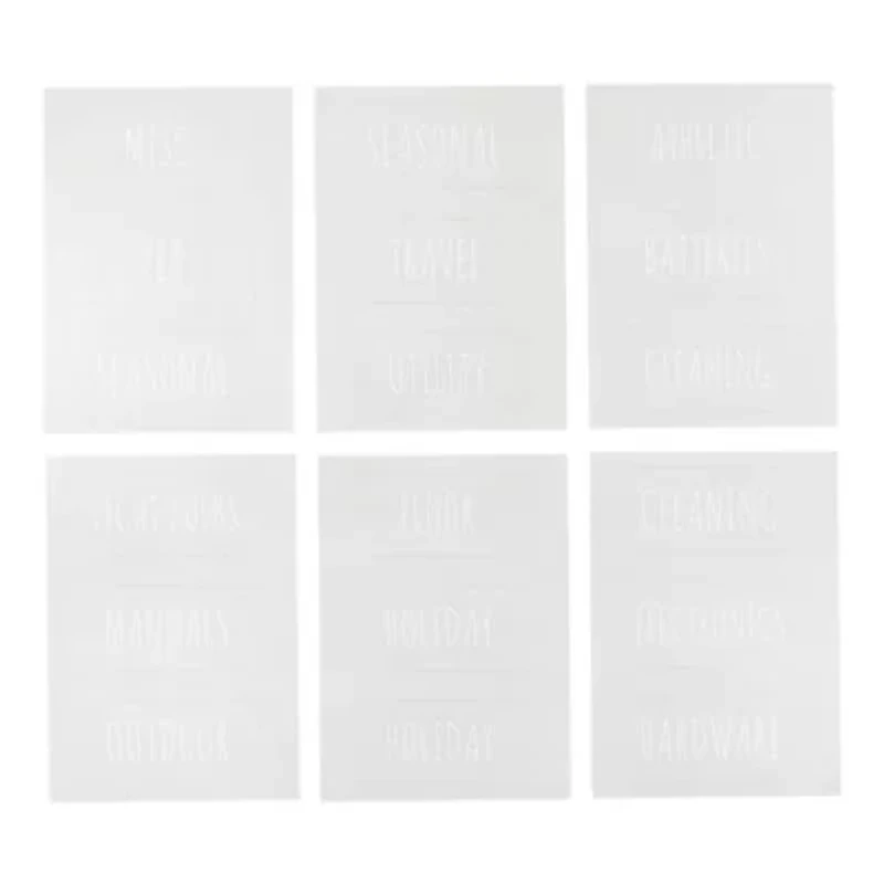 Home Expressions Laundry 18-pc. Labels