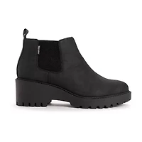 Muk Luks Womens Finley Francis Block Heel Dress Boots