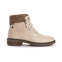 Muk Luks Womens Garland Georgia Stacked Heel Dress Boots