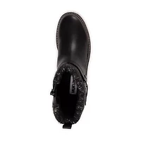 Muk Luks Womens Garland Gina Stacked Heel Dress Boots