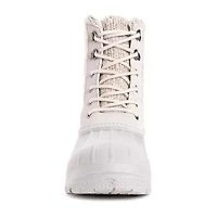 Muk Luks Womens Palmer Penelope Flat Heel Dress Boots