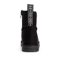 Muk Luks Womens Tatum Flat Heel Winter Boots