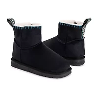 Muk Luks Womens Tatum Flat Heel Winter Boots
