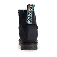 Muk Luks Womens Tatum Flat Heel Winter Boots