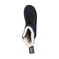 Muk Luks Womens Tatum Flat Heel Winter Boots