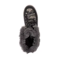 Muk Luks Womens Winnie Waverly Flat Heel Winter Boots