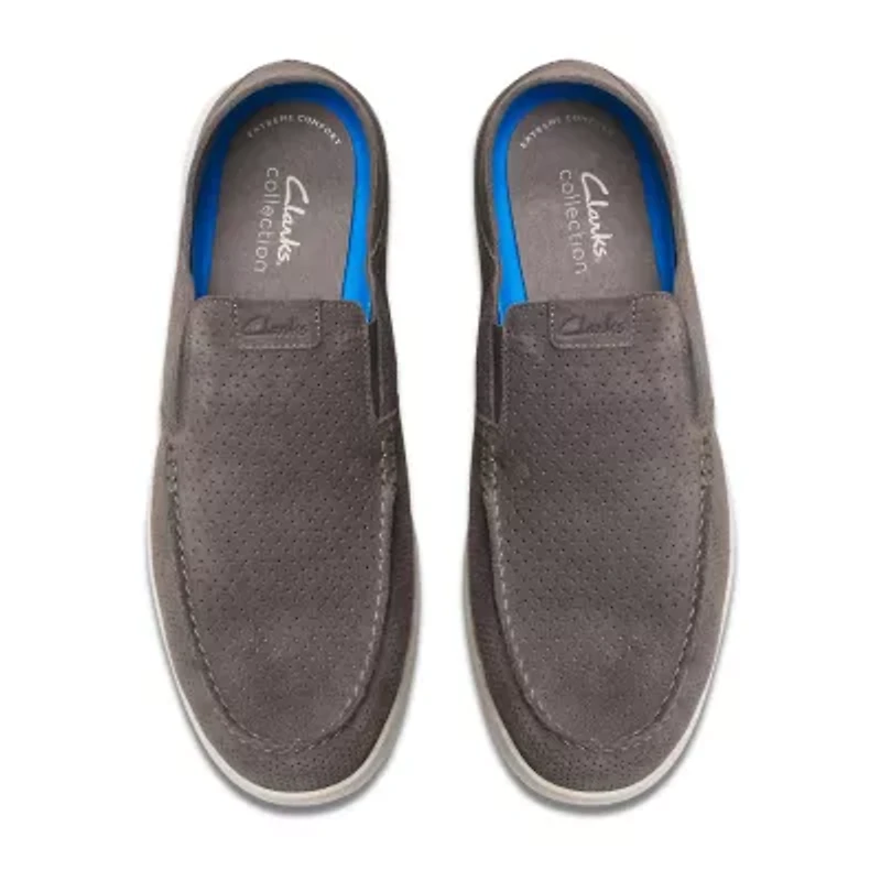 Clarks Flexway Easy Mens Moc Closed Toe Slip-On Shoe