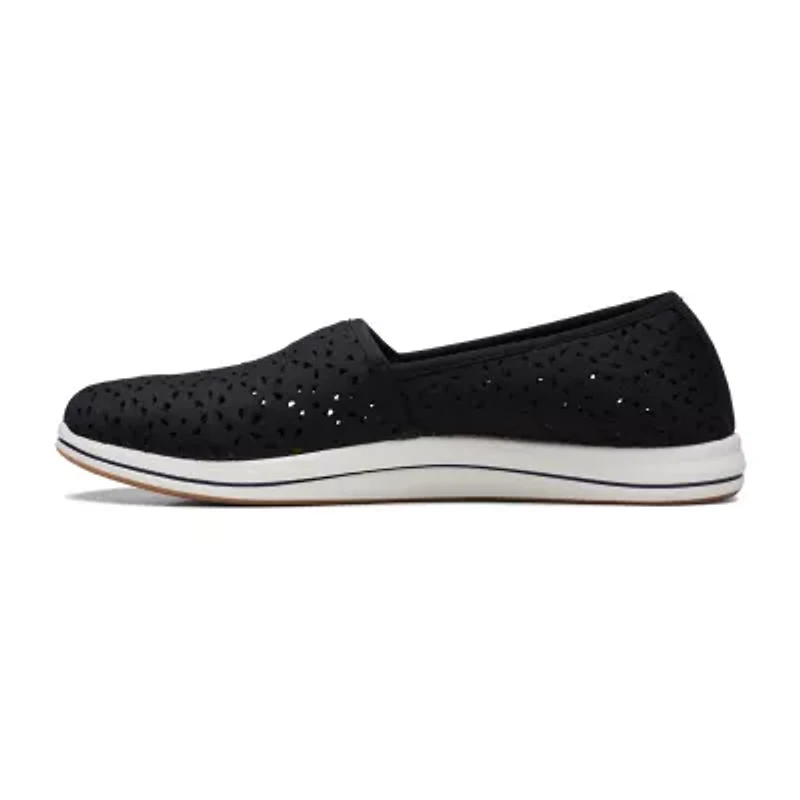 Clarks Breeze Emily Womens Round Closed Toe Slip-On Shoe
