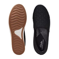 Clarks Cloudsteppers Breeze Emily Womens Round Closed Toe Slip-On Shoe