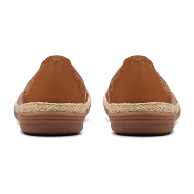 Clarks Elaina Rae Womens Closed Toe Ballet Flats